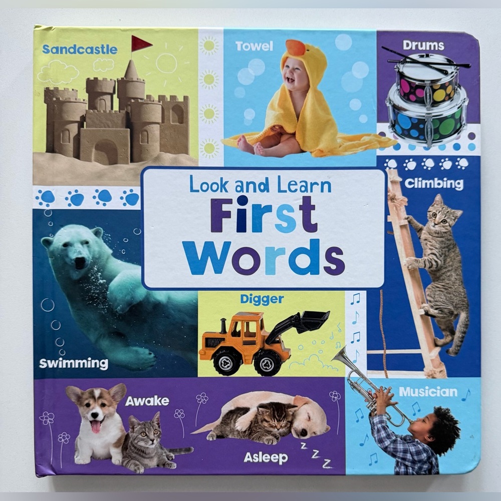 Look and Learn First Words Book